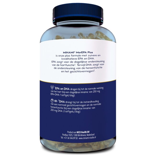 Minami MorEPA plus 120 Softgels