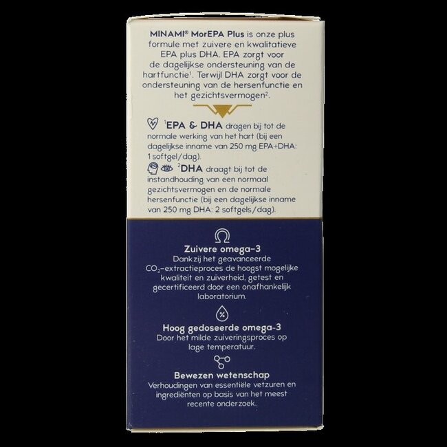 Minami MorEPA plus 60 capsules molles