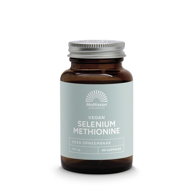 Mattisson Selenium methionine 200mcg 90 Vegetarische capsules