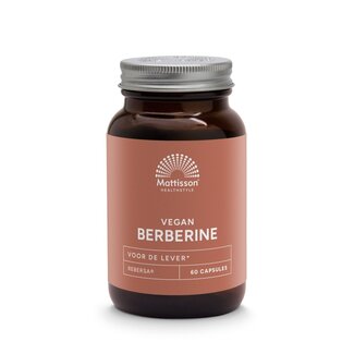 Mattisson Mattisson Berberine 500mg Rebersa 60 Capsules