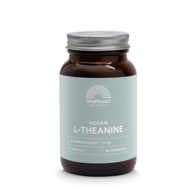 Mattisson L-Theanine  200mg sunphenon 60 Vegetarische capsules