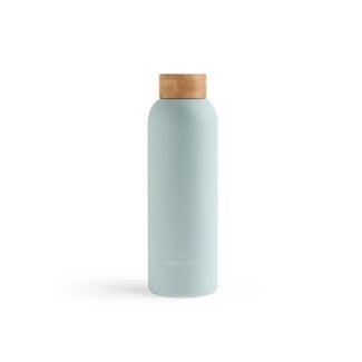 Waterdrop Roestvrijstalen drinkfles pastel turquo matt 600ml 1 Stuks