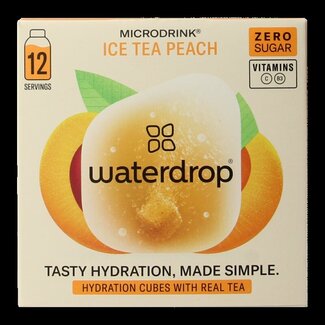 Waterdrop Waterdrop Microdrink Ice Tea Pêche comprimés effervescents 12 pièces