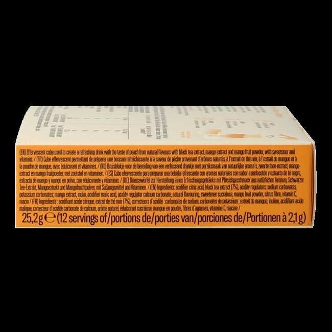 Waterdrop Microdrink ice tea peach bruistabletten 12 Stuks