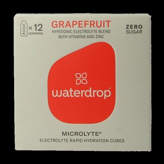 Waterdrop Waterdrop Microlyte grapefruit bruistabletten 12 Stuks