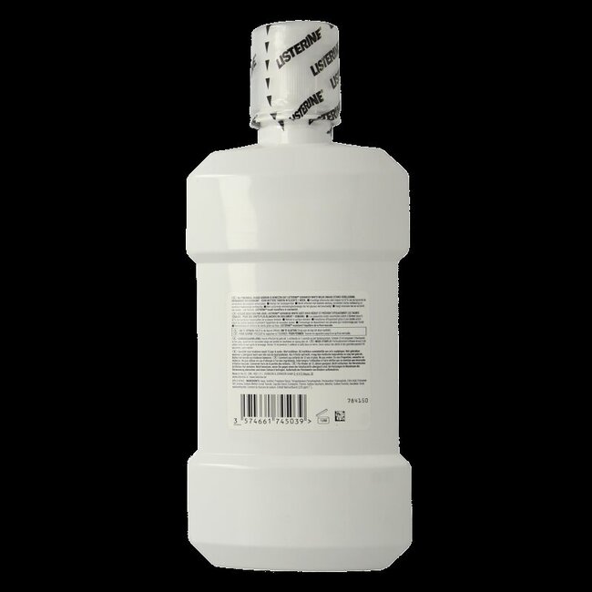 Listerine Bain de bouche Advanced White Goût Léger 500 ml