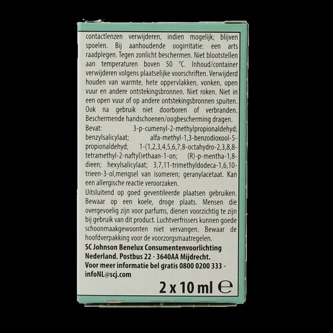 Glade Touch & Fresh Recharge Duo Exotic Tropical Blossoms 2 Pièces