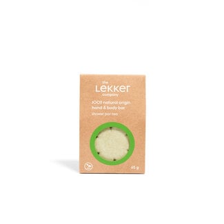 Lekker Company Natuurlijke bodybar shower par-tea 65 Gram