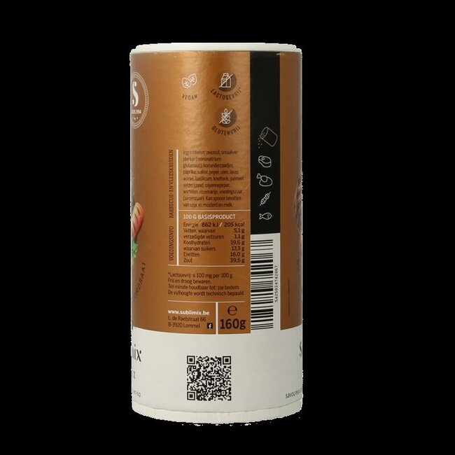 Sublimix Grillfix sans gluten 160 g