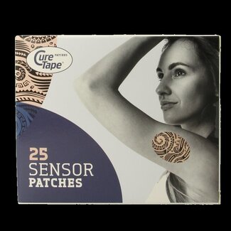 Cure Tape Patch capteur Cure Tape tattoo 25 pièces