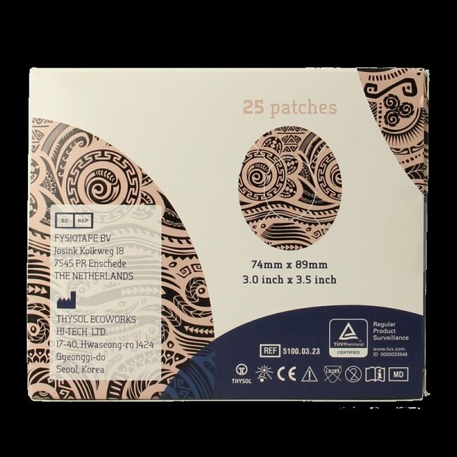 Cure Tape Sensor patch tattoo 25 Stuks