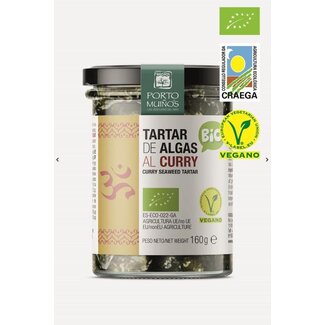 Porto Muinos Porto Muinos Zeewier spread curry bio 160 Gram