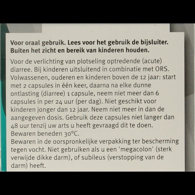 Leidapharm Lopéramide 2 mg 10 gélules