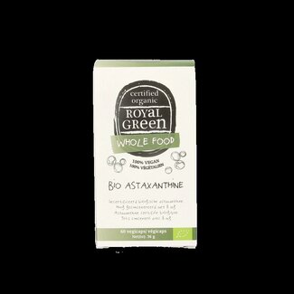 Royal Green Royal Green Astaxanthine bio 60 Vegetarische capsules