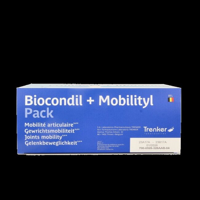 Trenker Duopack Biocondil 180 comprimés + Mobilityl 90 gélules (NF 1 Set)