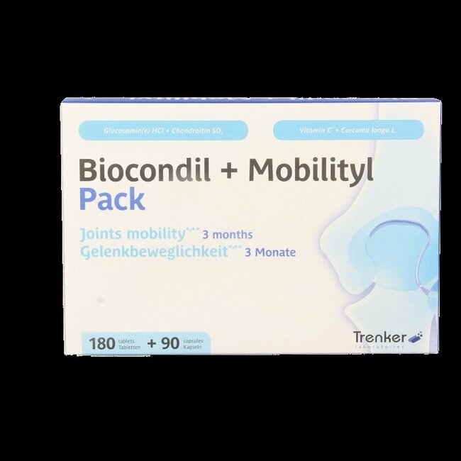 Trenker Duopack Biocondil 180 comprimés + Mobilityl 90 gélules (NF 1 Set)
