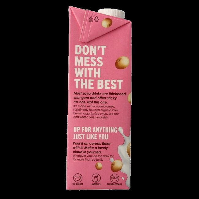 Rude Health Boisson au soja bio 1 litre