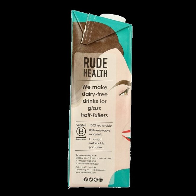 Rude Health Barista soja bio 1 litre
