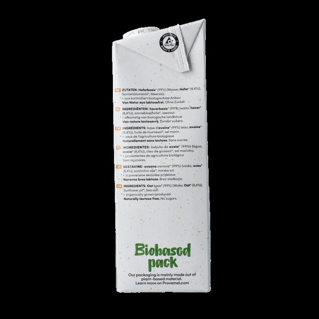 Provamel Haverdrink suikervrij bio 1 Liter