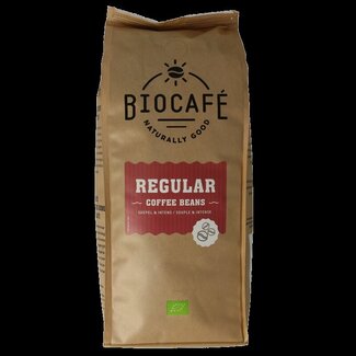 Biocafe Biocafe Koffiebonen regular bio 500 Gram