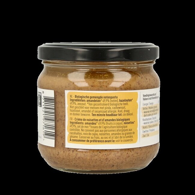 Nice & Nuts Notenpasta gemengd bio 330 Gram