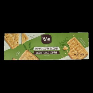 Mjam Mjam Biscuits blé sésame bio 150 g