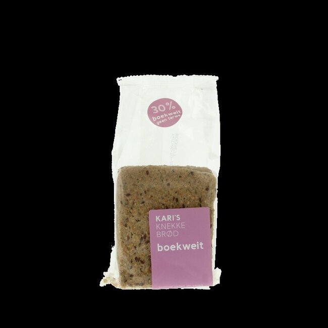 Kari's Crackers Knekkebrod boekweit bio 200 Gram
