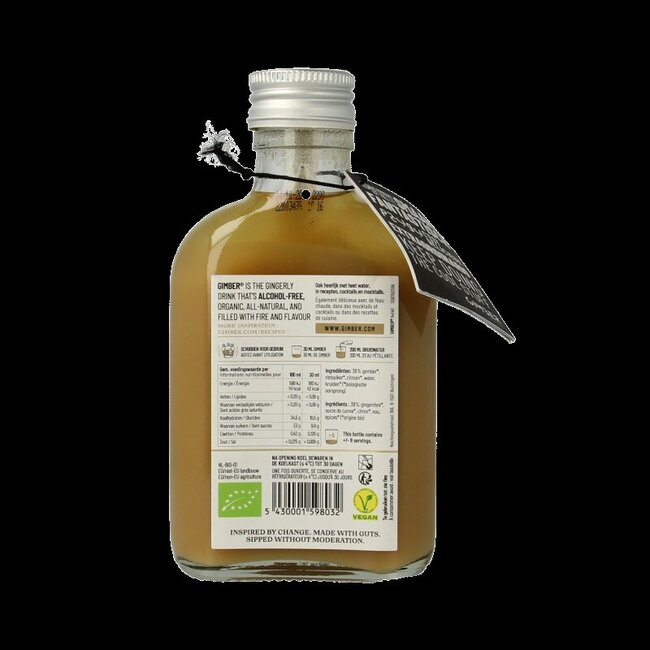 Gimber No. 1 original gember concentraat bio 200 Milliliter