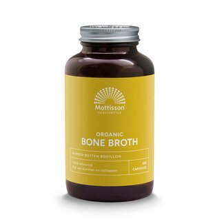 Mattisson Mattisson Organic beef bone broth bio 180 Capsules