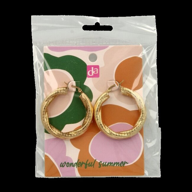 Summer earrings hoops 1 Stuks