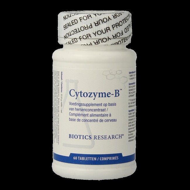 Biotics Cytozyme B hersenen 60 Tabletten