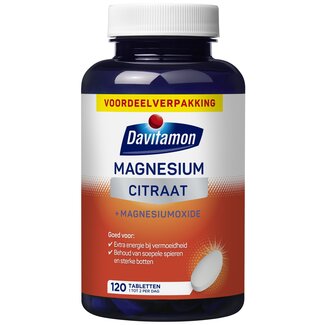 Davitamon Magnesium citraat 120 Tabletten