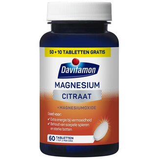 Davitamon Citrate de magnésium 60 comprimés