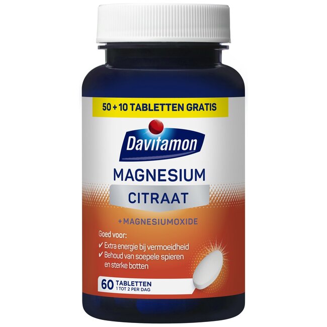 Magnesium citraat 60 Tabletten