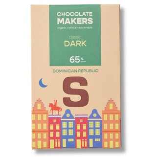 Chocolatemakers Sintletter puur 65% bio 100 Gram
