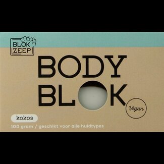 Blokzeep Body bar kokos 100 Gram