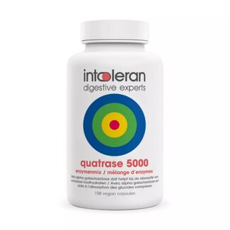 Intoleran Quatrase 5.000 108 Vegetarische capsules