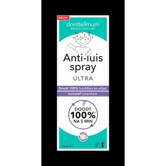 Donttellmum Spray anti-poux ultra 120 ml