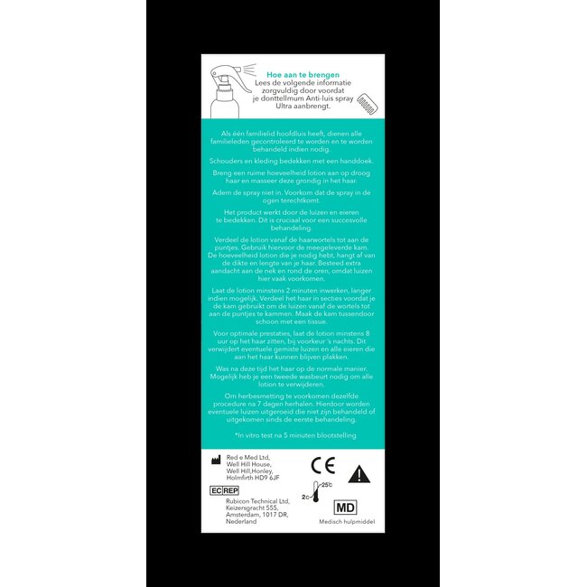 Anti luis spray ultra 120 Milliliter