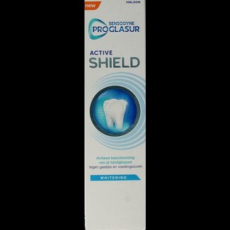 Tandpasta  proglasur active shield whitening 75 Milliliter