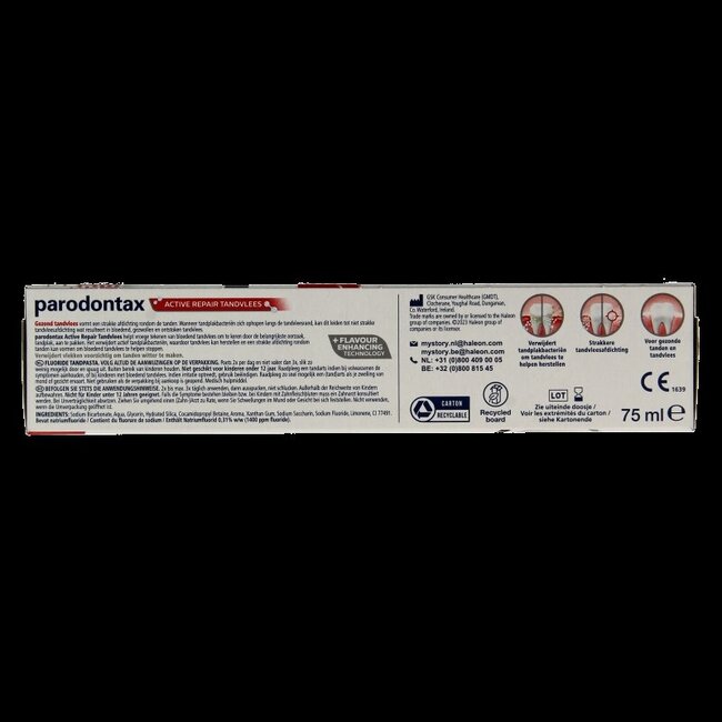 Active Gum Repair Whitening 75 ml