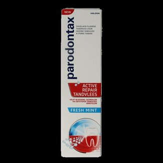 Parodontax Tandpasta active repair tandvlees fresh mint 75 Milliliter