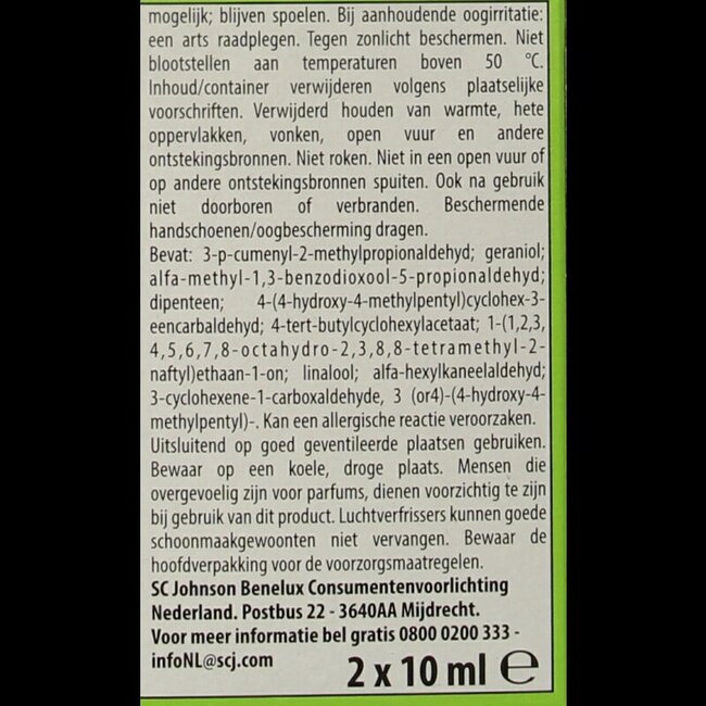 Touch & fresh duo muguet navullingen 20 Milliliter