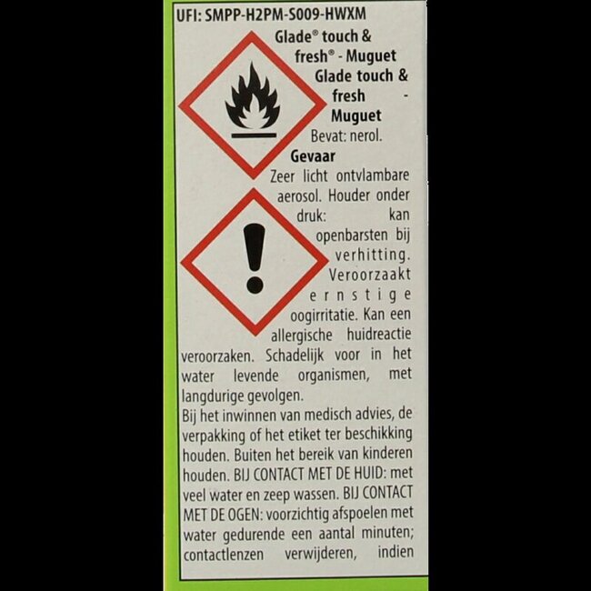 Touch & fresh duo muguet navullingen 20 Milliliter