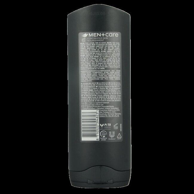 Gel douche Men+Care Sport Active & Fresh 250 ml