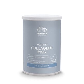 Mattisson Marine vis collageen poeder blend Peptan MSC 300 Gram