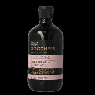 Baylis & Harding Bath soak goodness rose & geranium 500 Milliliter