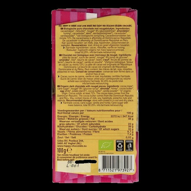 Nougat noir bio 100 g