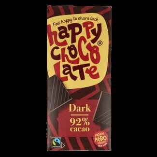 Happy Chocolate Chocolat noir 92% bio 85 g