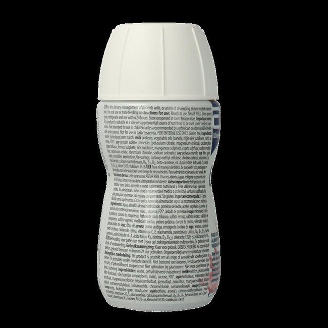 Plus fibre aardbei 200 Milliliter